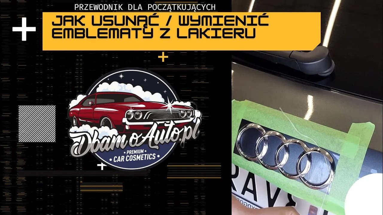 Jak usunąć emblematy z samochodu bez ryzyka uszkodzenia lakieru